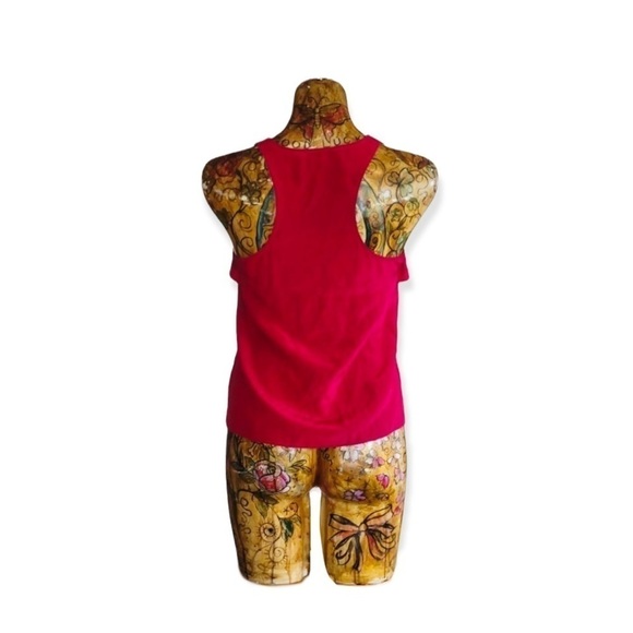 Rory Beca silk sleeveless top red XS - Picture 4 of 8